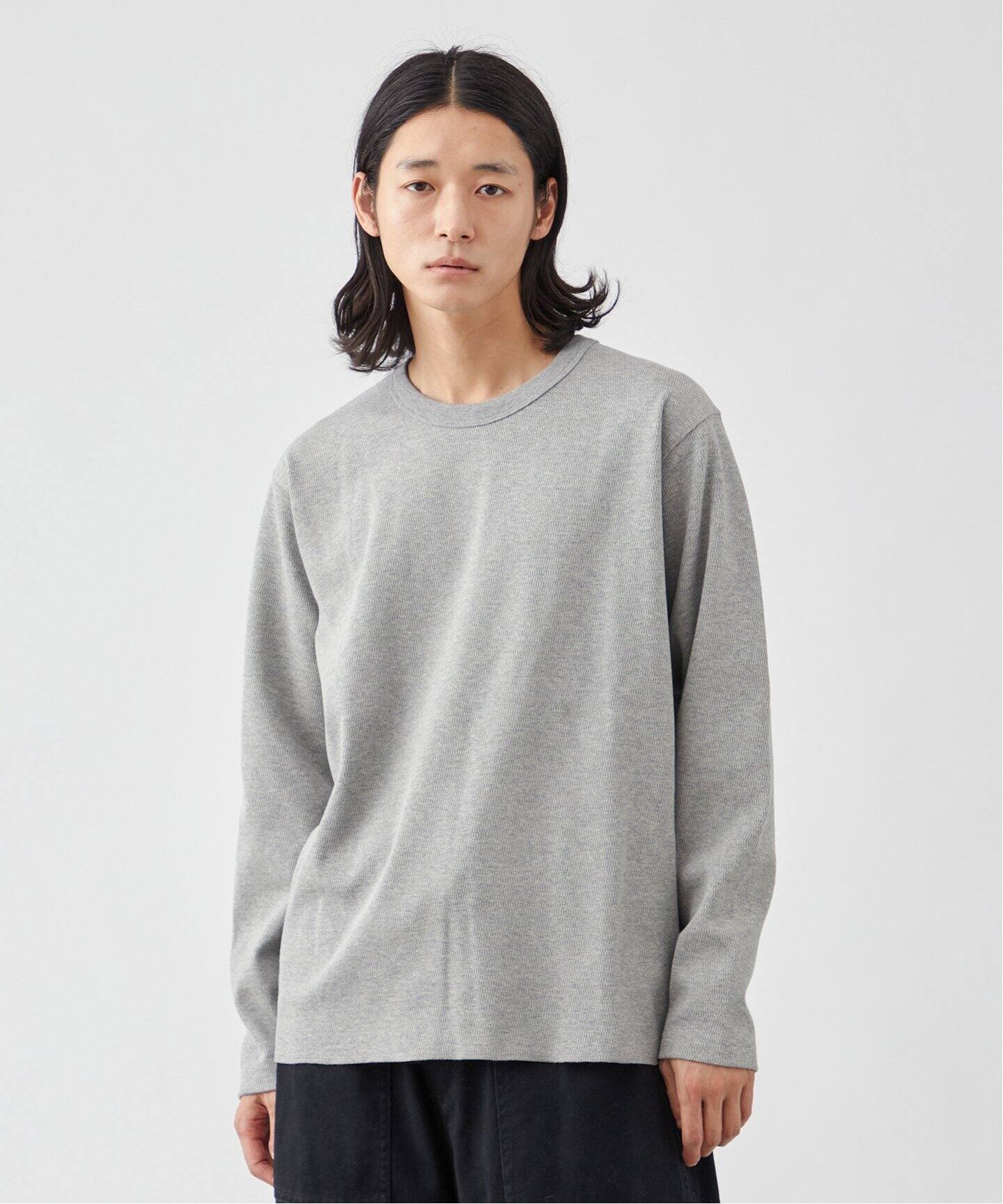 起毛ハニカムラグランロンTEE（Tシャツ／カットソー）｜B.C