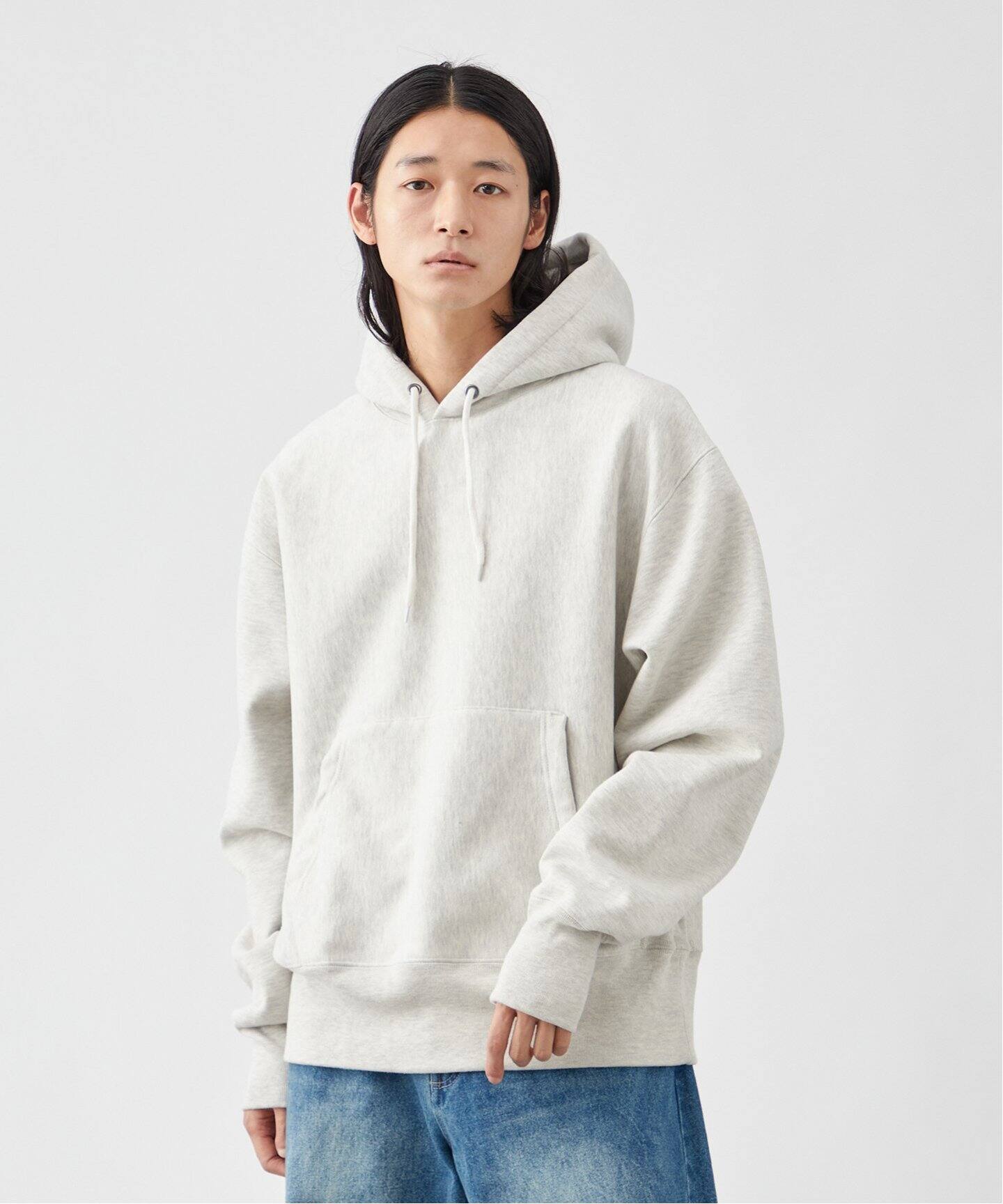 【HEALTH KNIT/ ヘルスニット】LOCKER WEIGHT SWEAT HOODIE / HR24FM002
