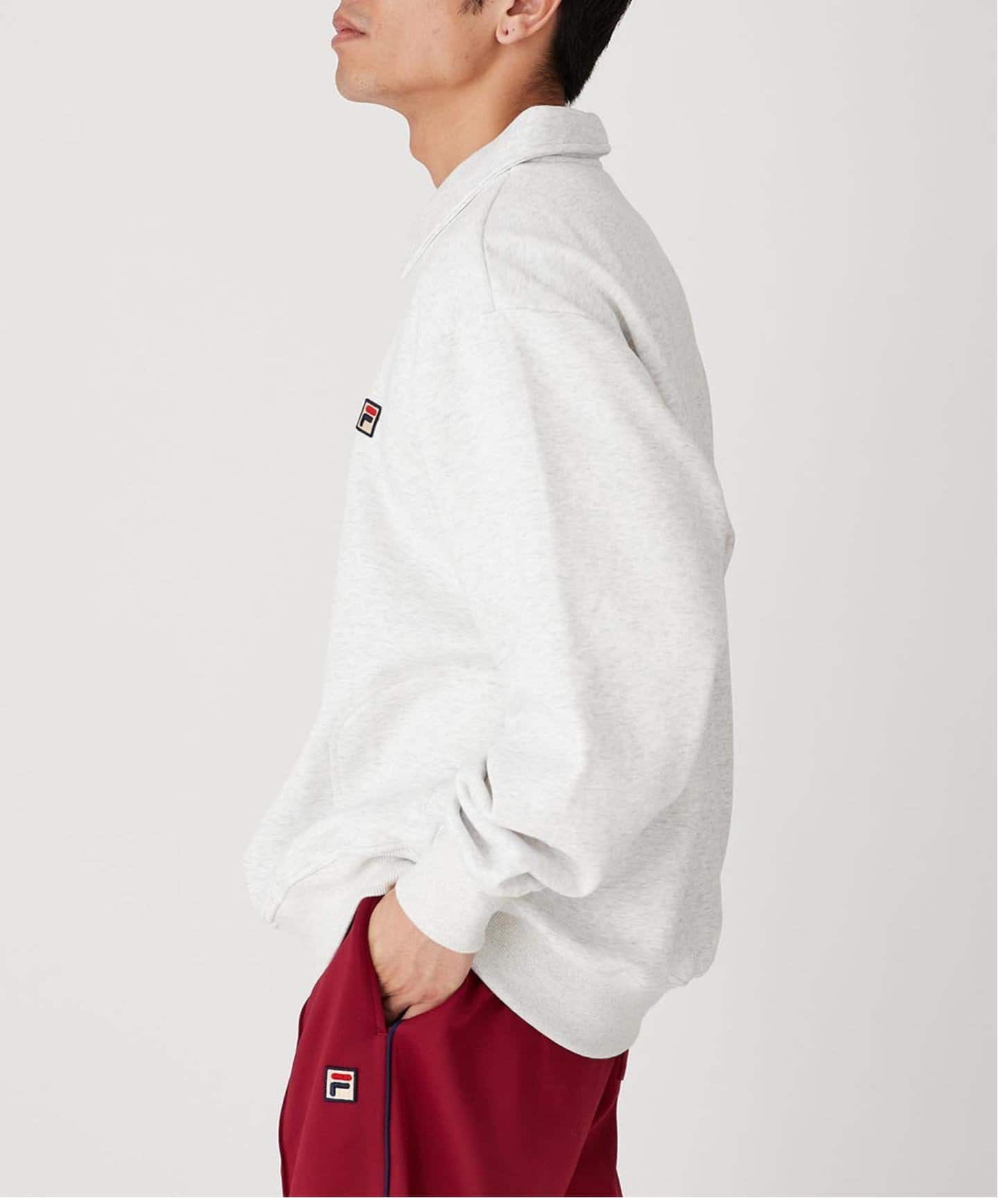 HTH × FILA トレーナー　フリー　ライトブルー HTH × FILA トレーナー フリー ライトブルー - メルカリ