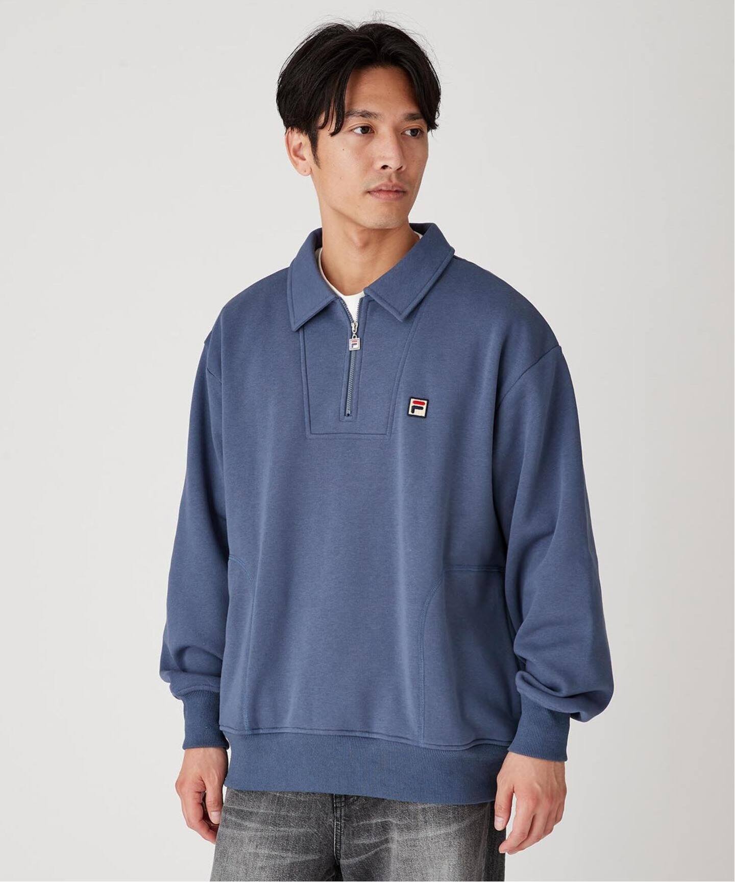 FILA / フィラ】別注 ハーフジップスウェット（スウェット）｜B.C 