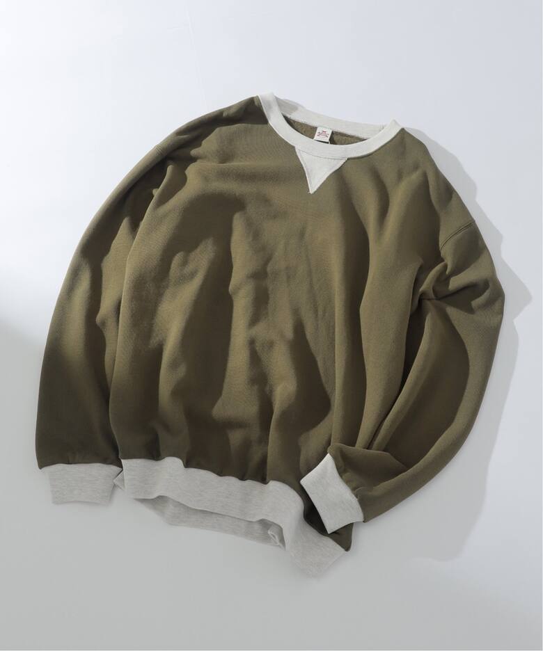 AIRTOWNE MILLS別注 2トーンガゼットスウェット（スウェット）｜B.C 