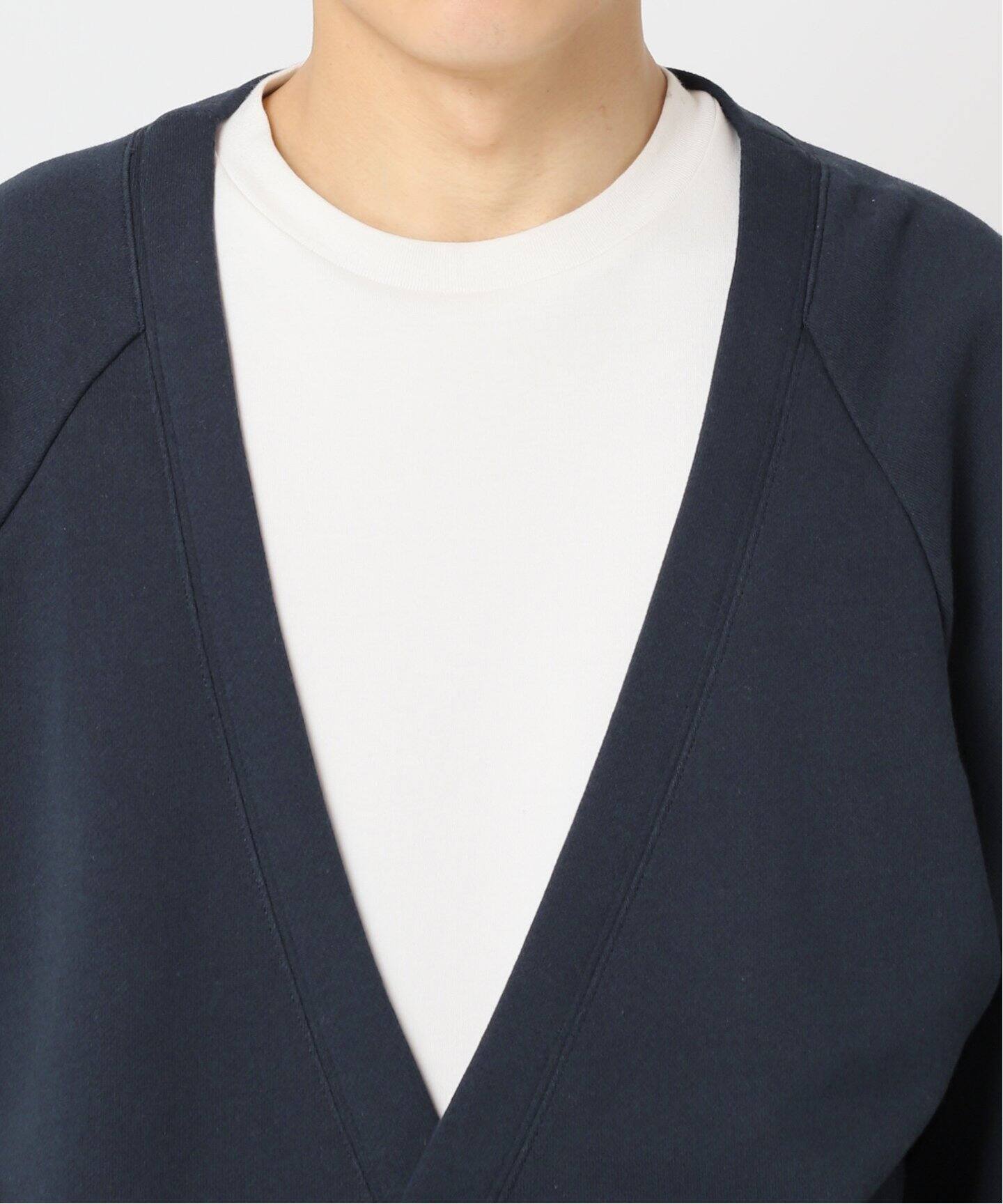 AIRTOWNE MILLS別注 ラグランVネックカーディガン（カーディガン