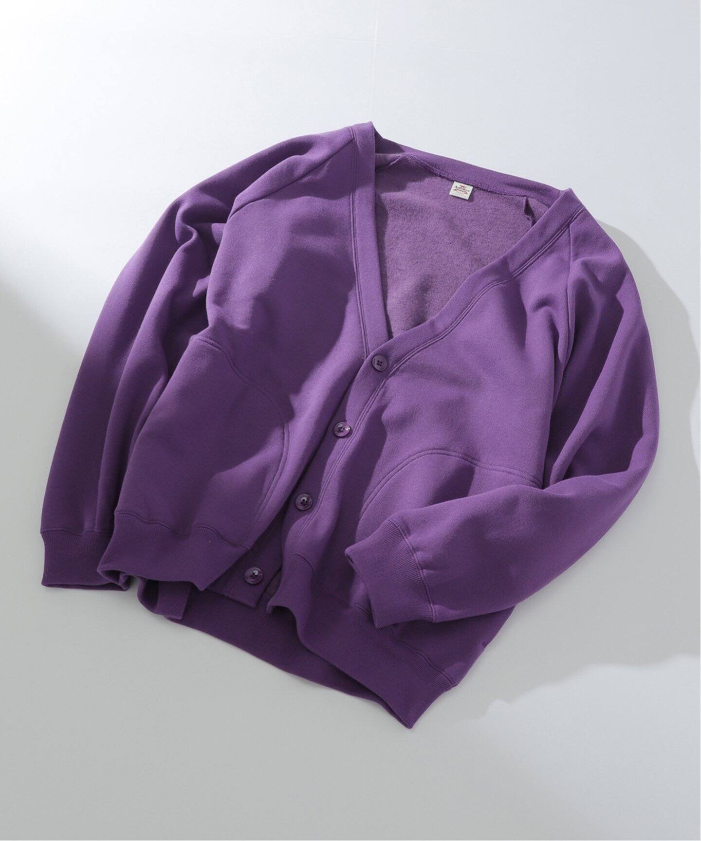 AIRTOWNE MILLS別注 ラグランVネックカーディガン（カーディガン