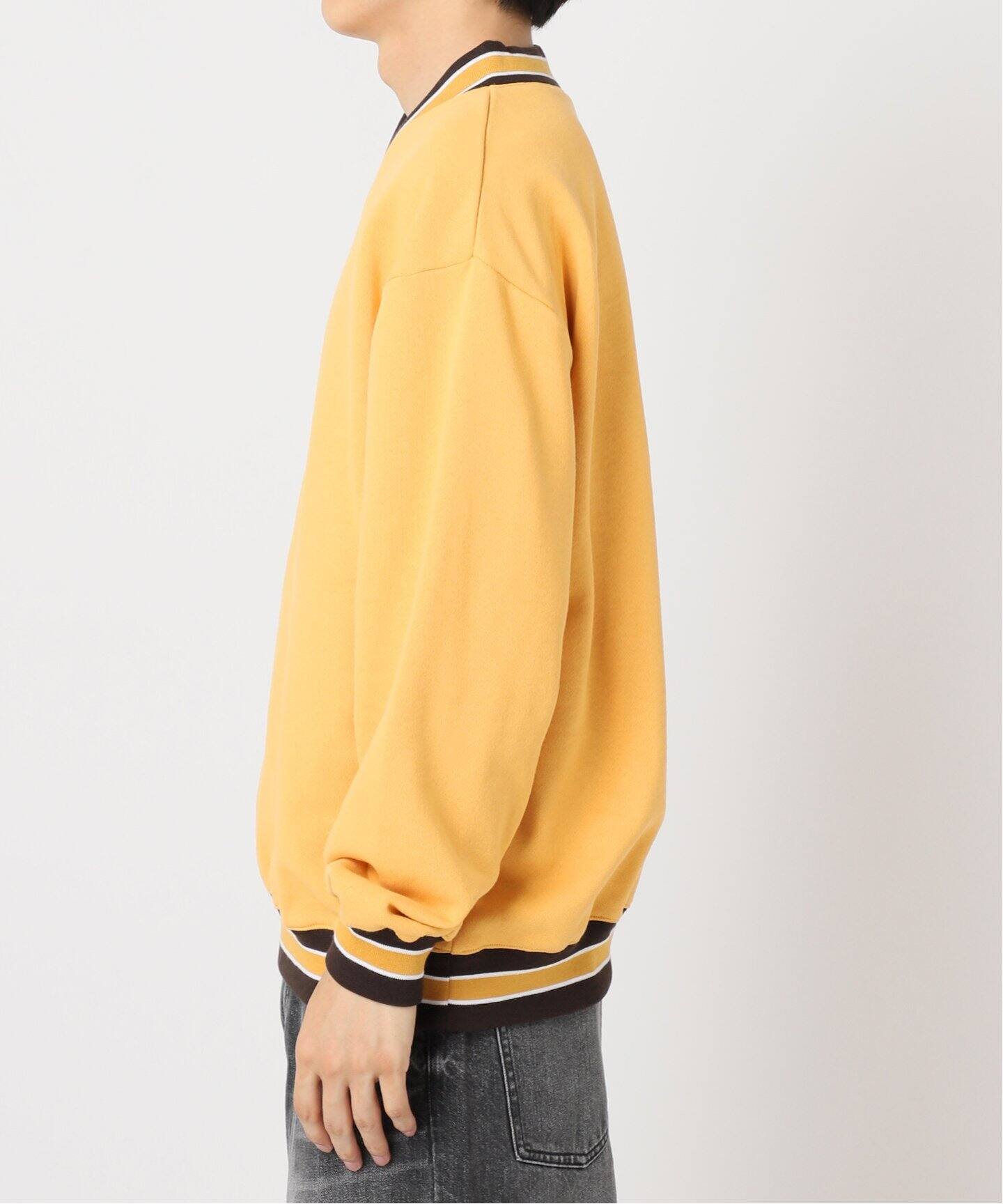 AIRTOWNE MILLS別注 リブラインVネックスウェット（スウェット）｜B.C