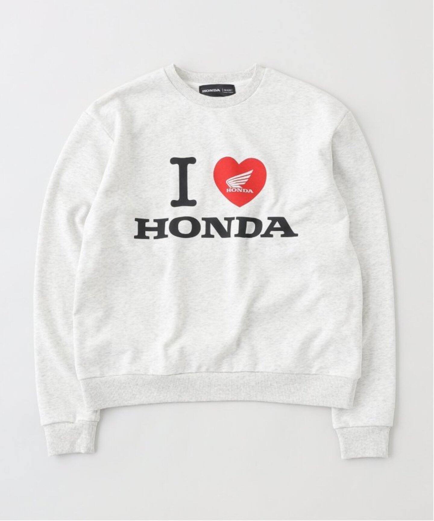 HONDA / ホンダ】別注 I LOVE HONDA クルーネックスウェット 