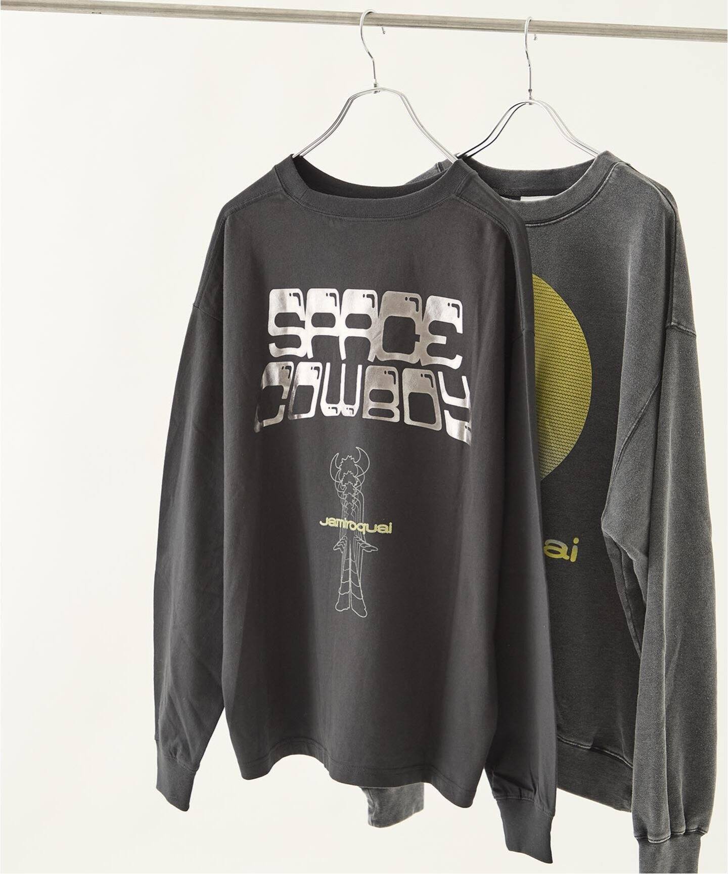 JAMIROQUAI / ジャミロクワイ 】別注 silver foil logo ロンTEE（T 