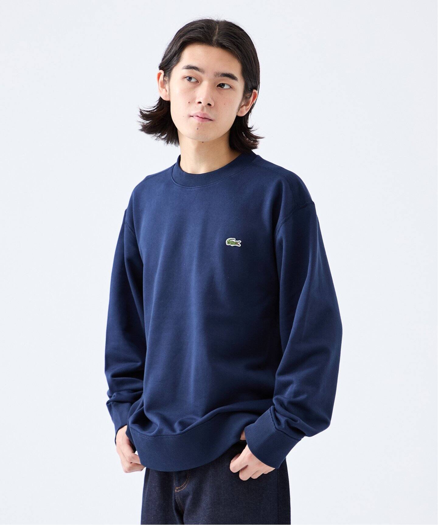 LACOSTE プレミアムクルーネックスウェット / SH6913- 99（スウェット 