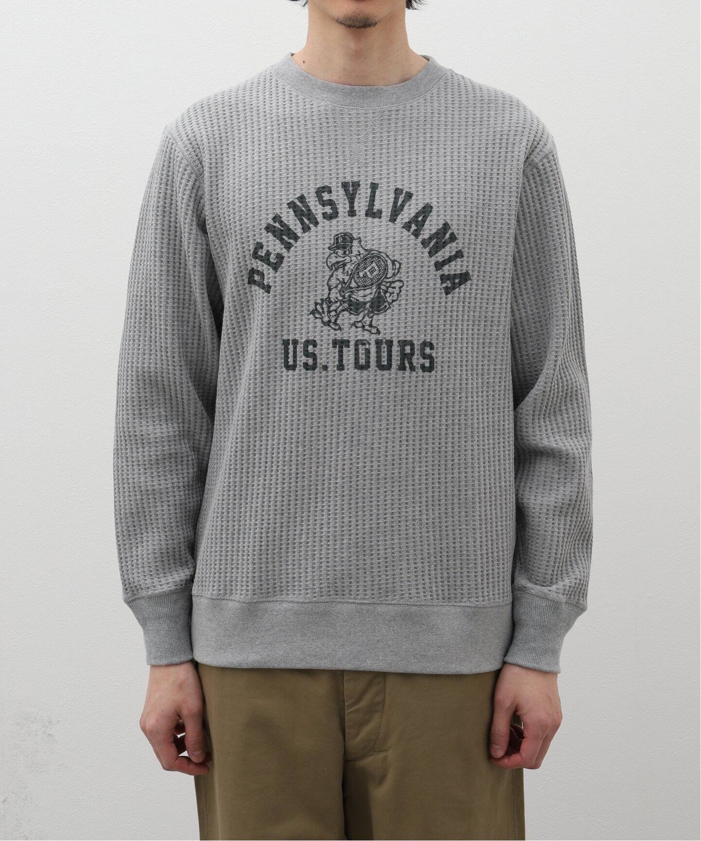 JEMORGAN / ジェーイーモーガン】別注 ワッフルプリントロングスリーブ  