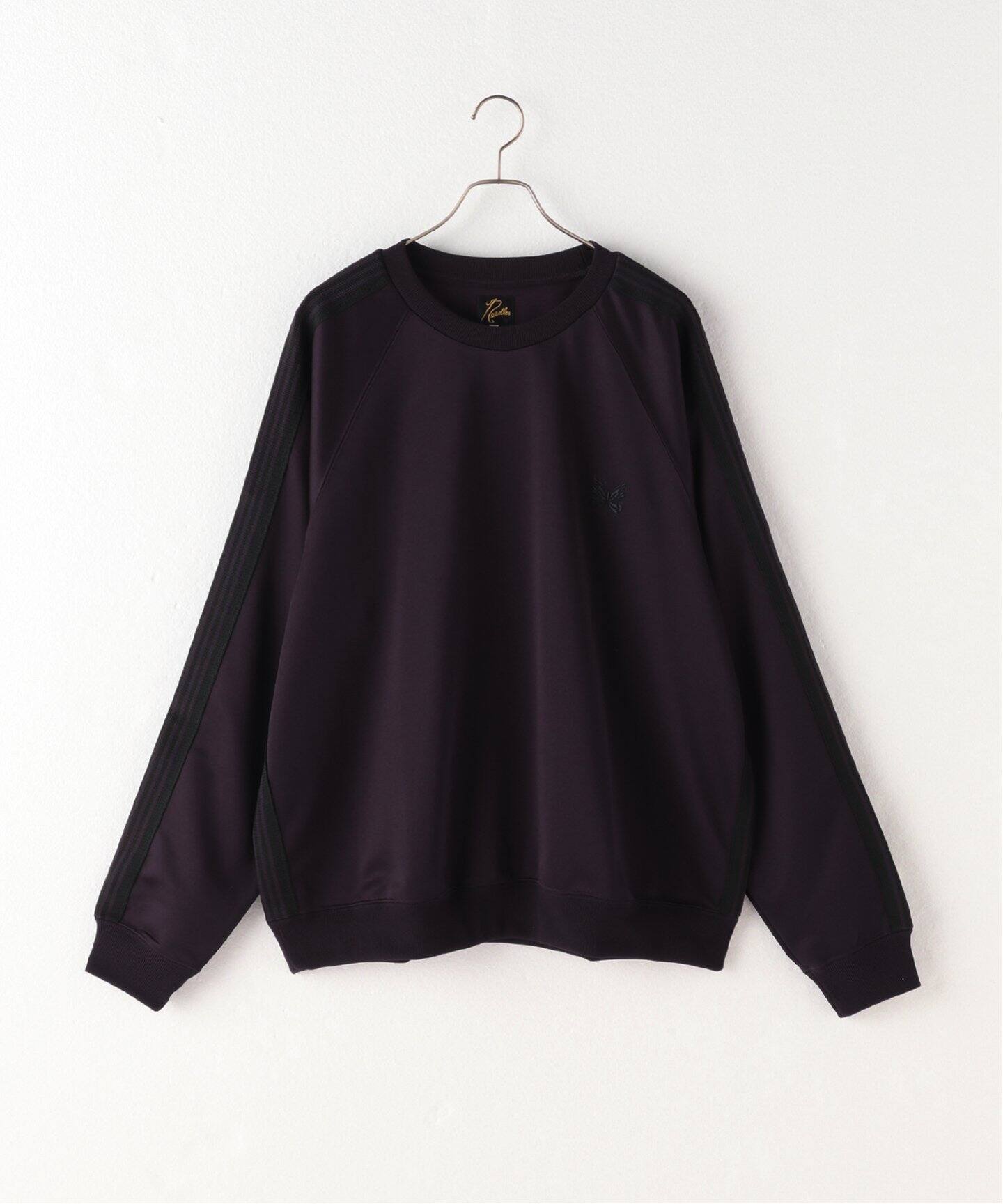 クルーネックシャツ L ブラック ブラウン needles ニードルズ 23  