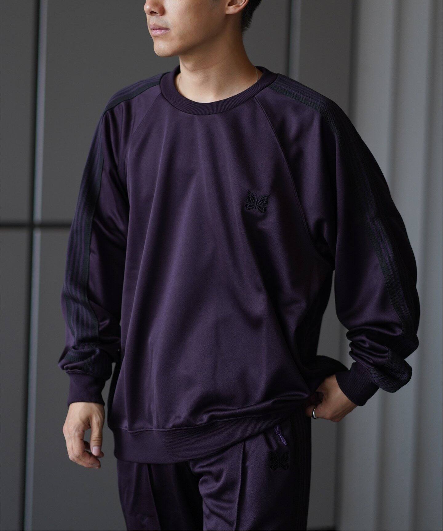NEEDLES / ニードルズ Track Crew Neck Shirt（Tシャツ／カットソー  
