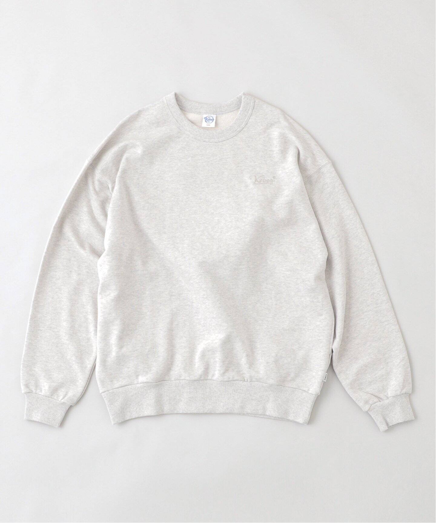 L グレー アッシュ KEBOZ BB LOGO 憎い SWEAT HOODIE 