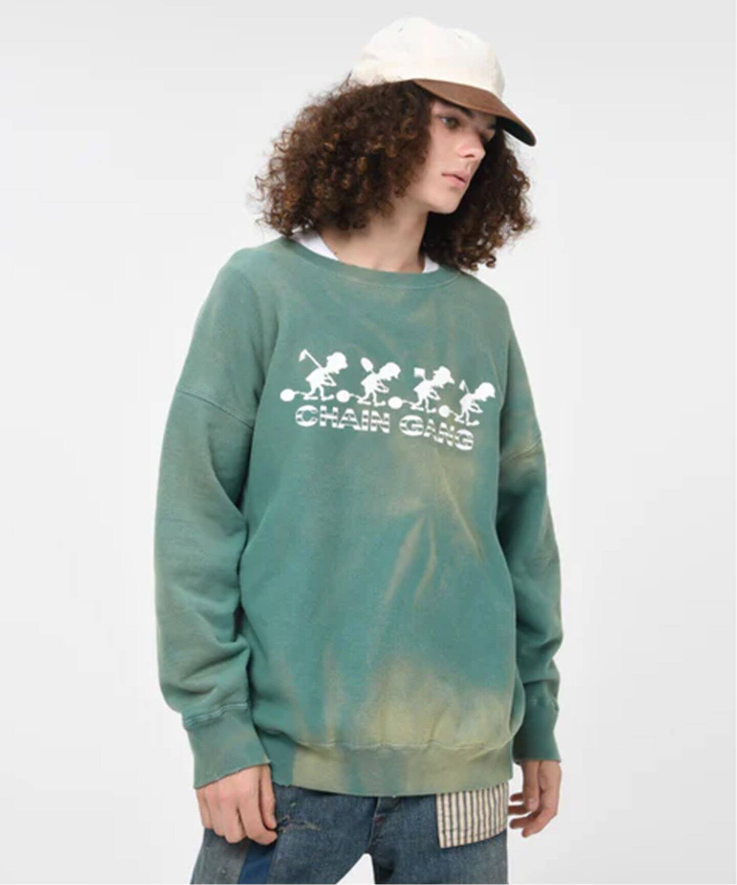 BOWWOW / バウワウ CHAIN GANG SWEATSHIRTS AGING（スウェット 