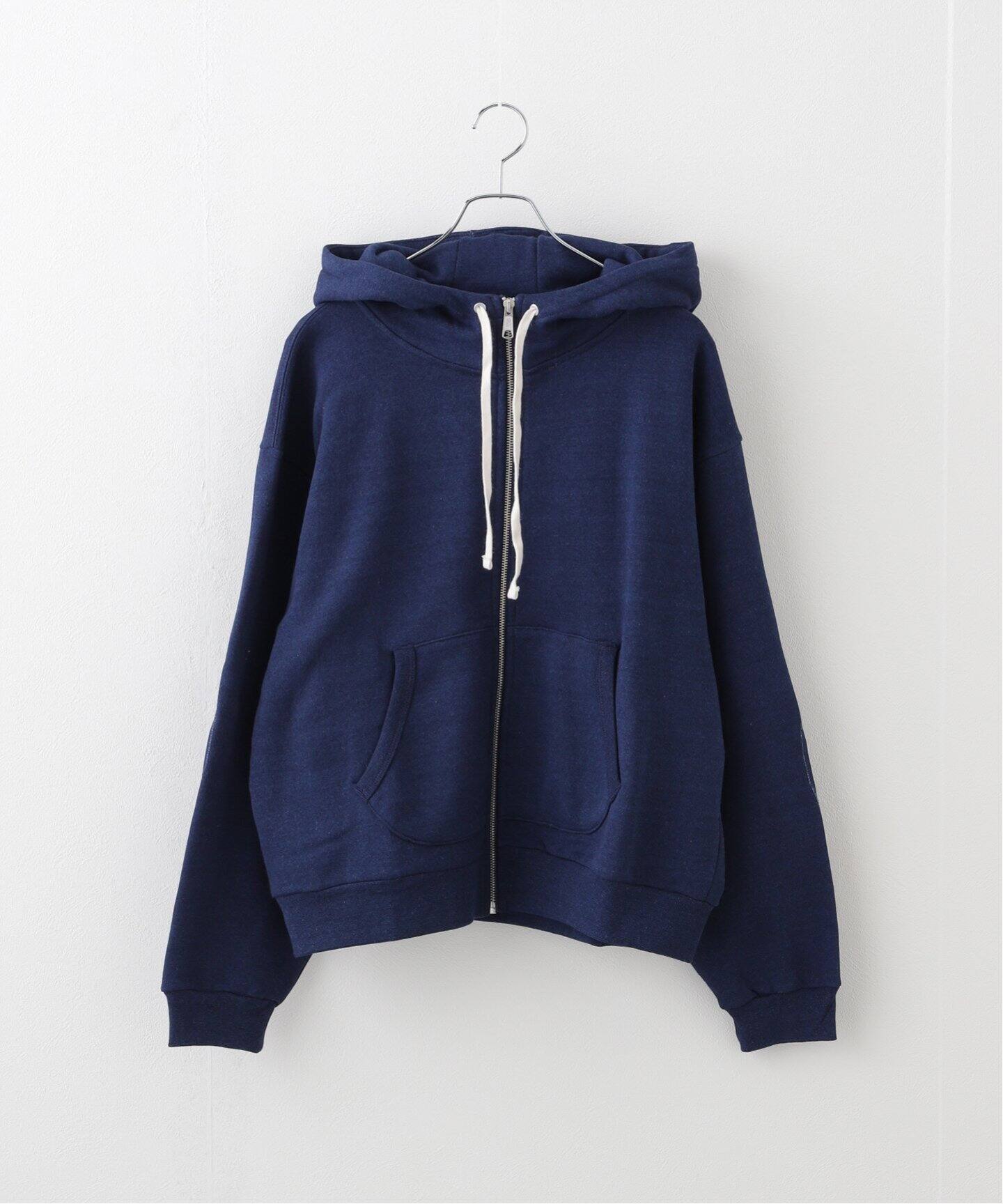 BRAIN DEAD/ブレインデッド PADDED ELBOW ZIP-UP HOODIE（Tシャツ 