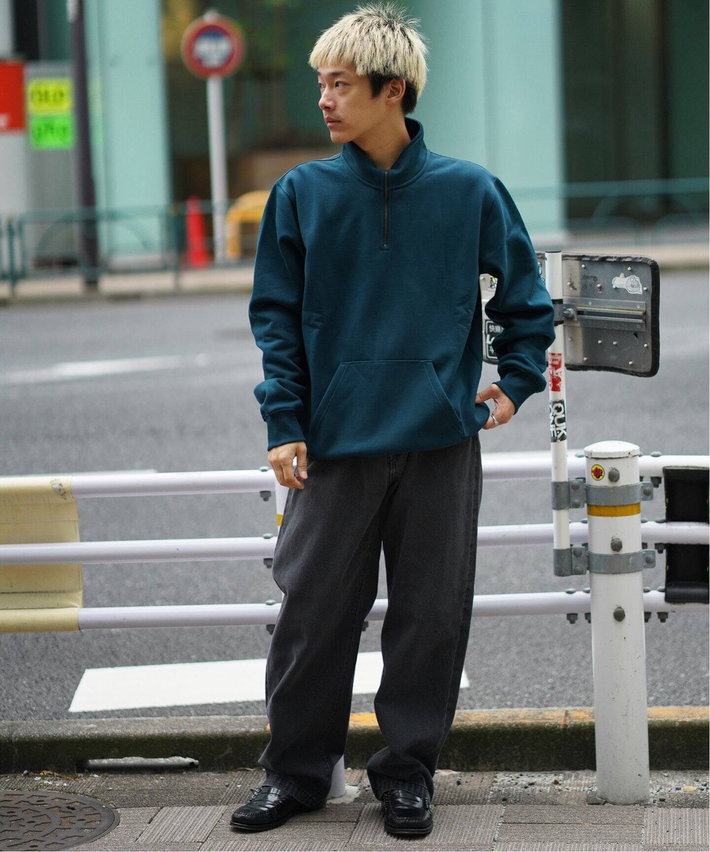 カーハート Carhartt Sweatshirts: Men's K288 G57 Leaf Green Heather