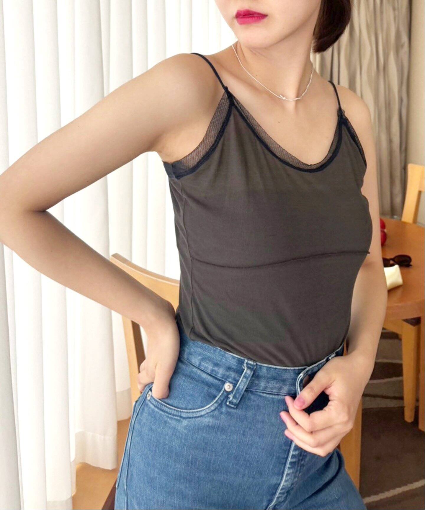 レース キャミソール（キャミソール）｜EDIT.FOR LULU（エディット  