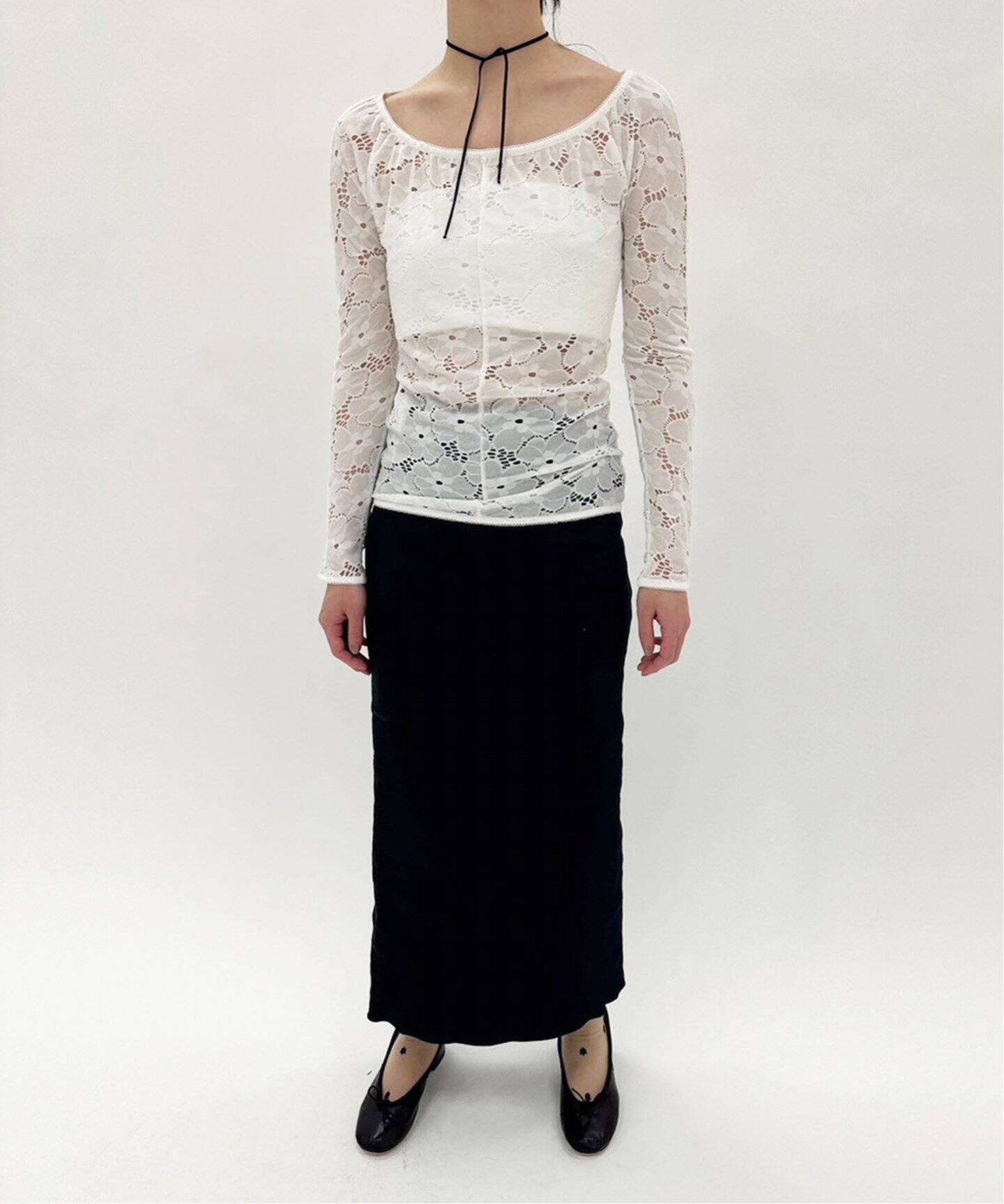 YUHAN WANG/ユハン ワン】lace top（Tシャツ／カットソー）｜EDIT.FOR 