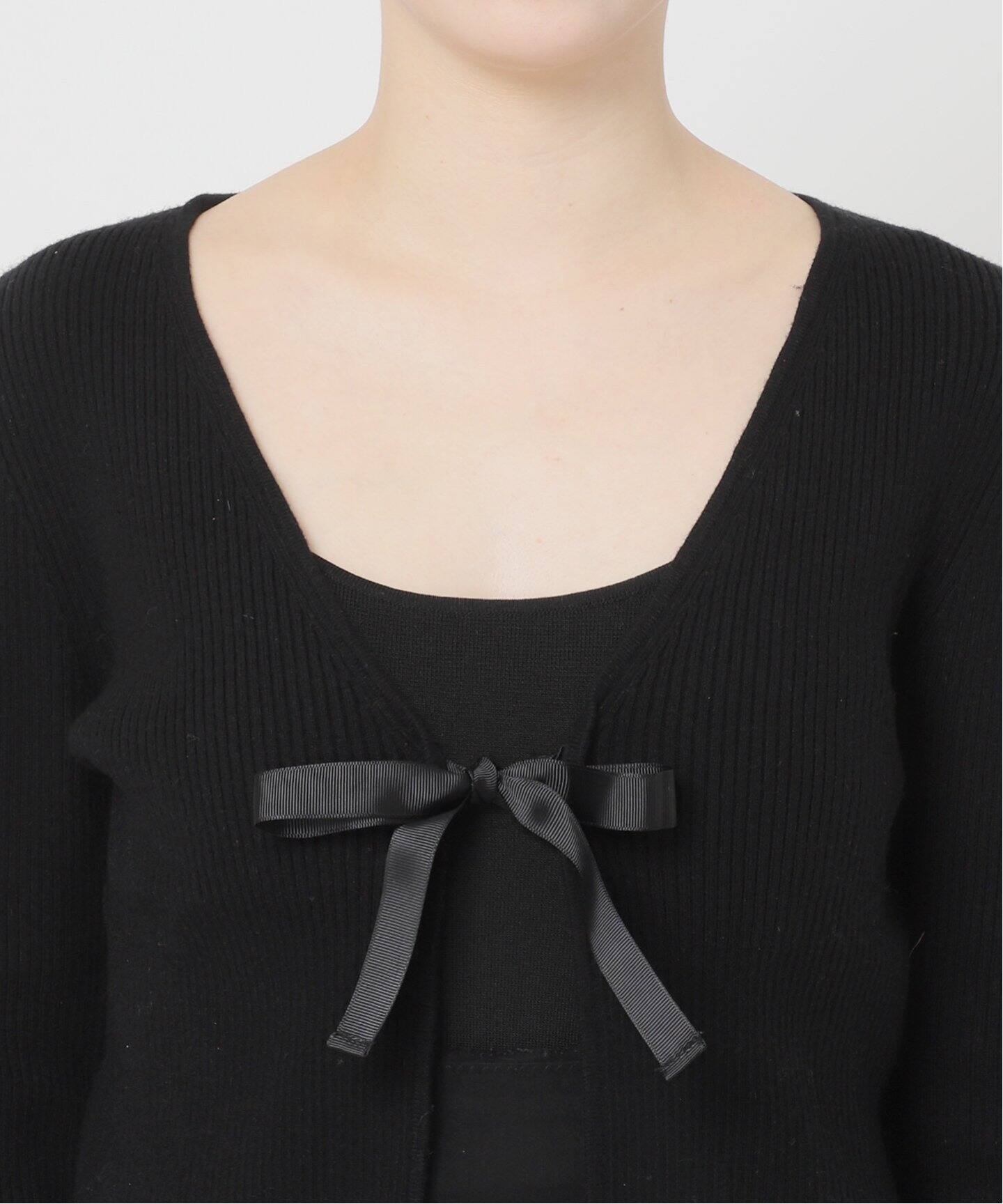 ROLLAS/ローラス】RIBBON CARDIGAN（カーディガン）｜EDIT.FOR LULU  