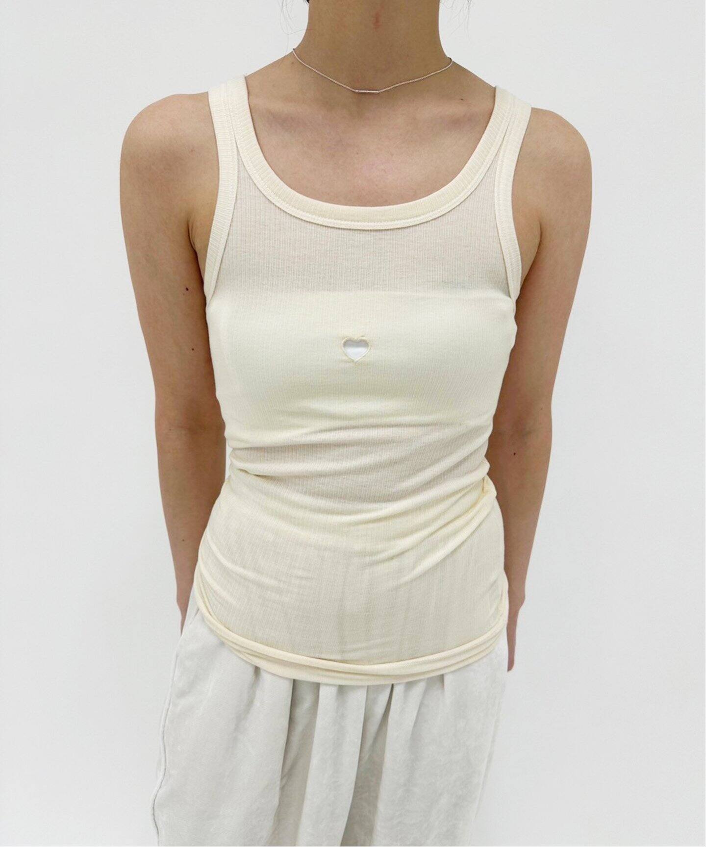 BASERANGE/ベースレンジ】HEART TANK（Tシャツ／カットソー）｜EDIT  