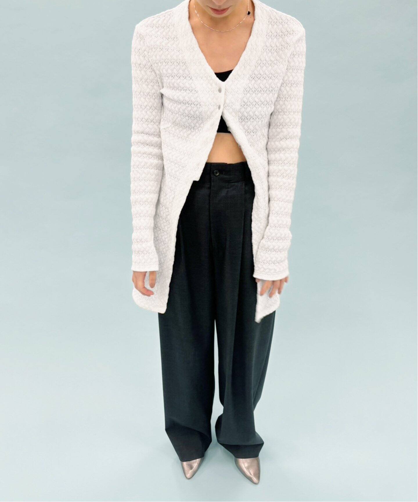 Hella/ヘラ】別注 LACE CARDIGAN（カーディガン）｜EDIT.FOR LULU  