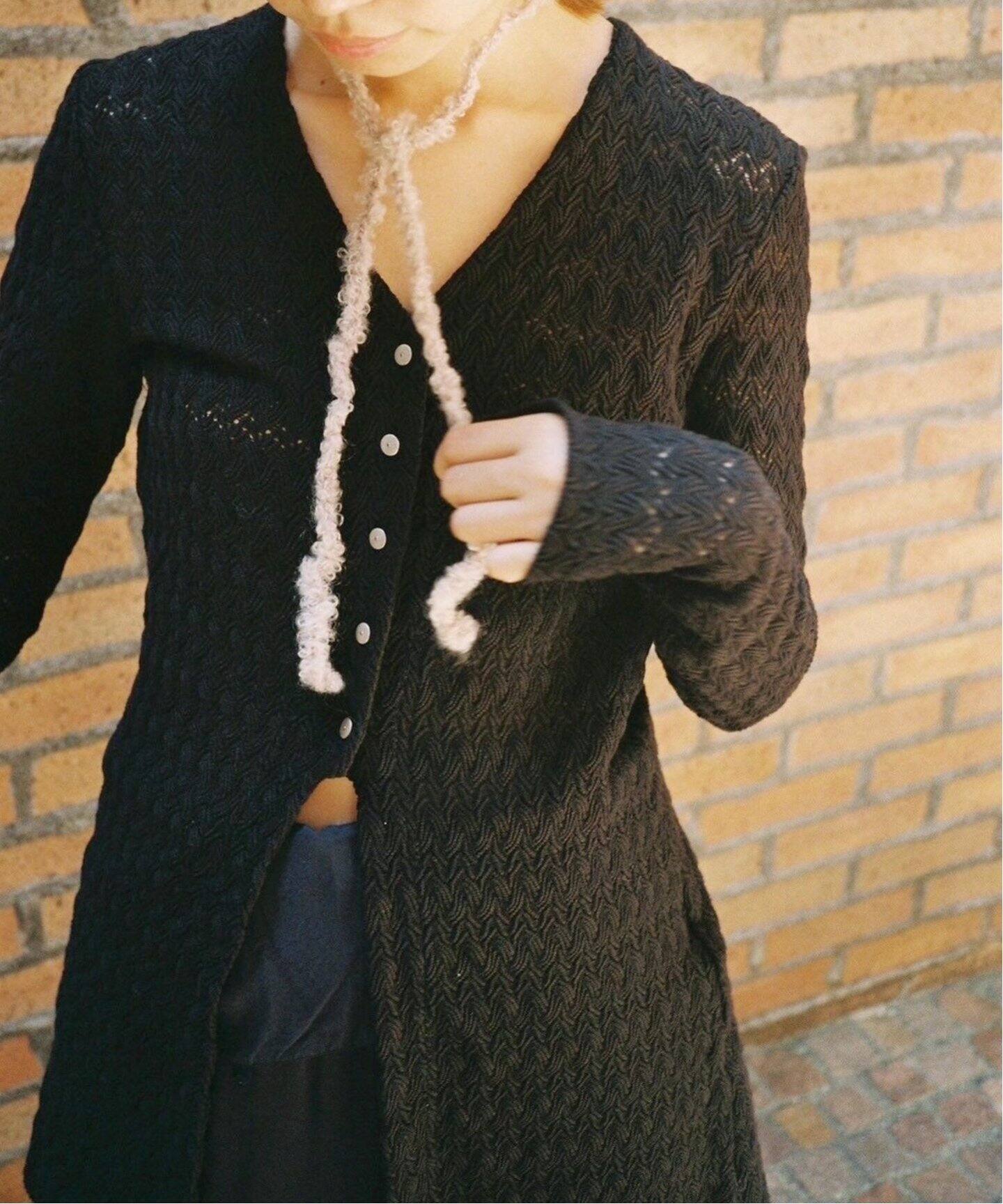 Hella/ヘラ】別注 LACE CARDIGAN - 長袖 