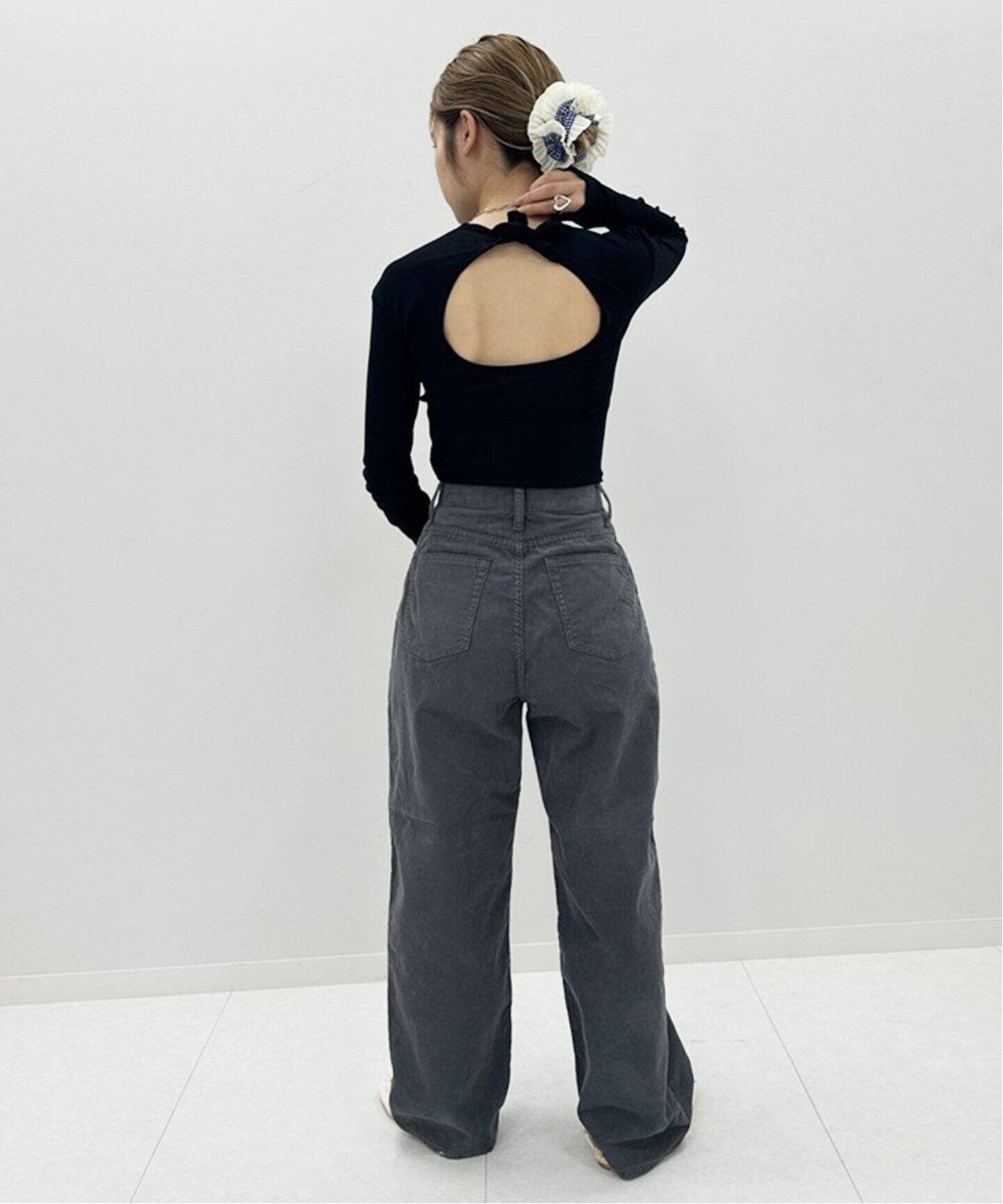 babaco/ババコ】Back Tied Long Sleeve（Tシャツ／カットソー）｜EDIT 