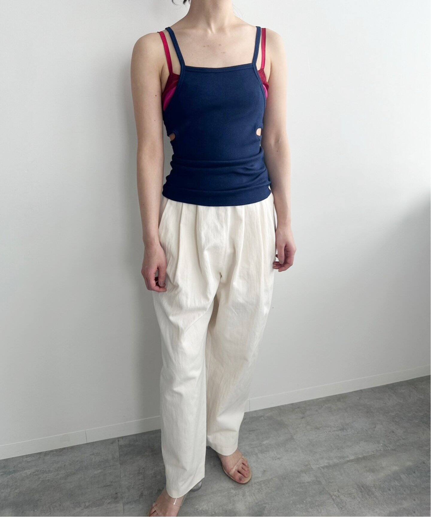 babaco/ババコ】Cotton Silk Camisole（Tシャツ／カットソー）｜EDIT 