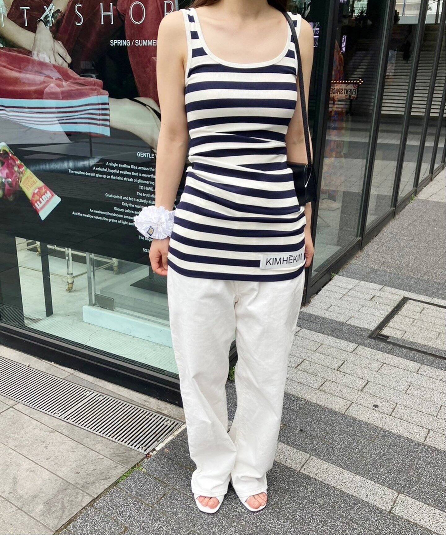 KIMHEKIM/キムヘキム】STRIPED MINI DRESS（タンクトップ）｜EDIT.FOR 