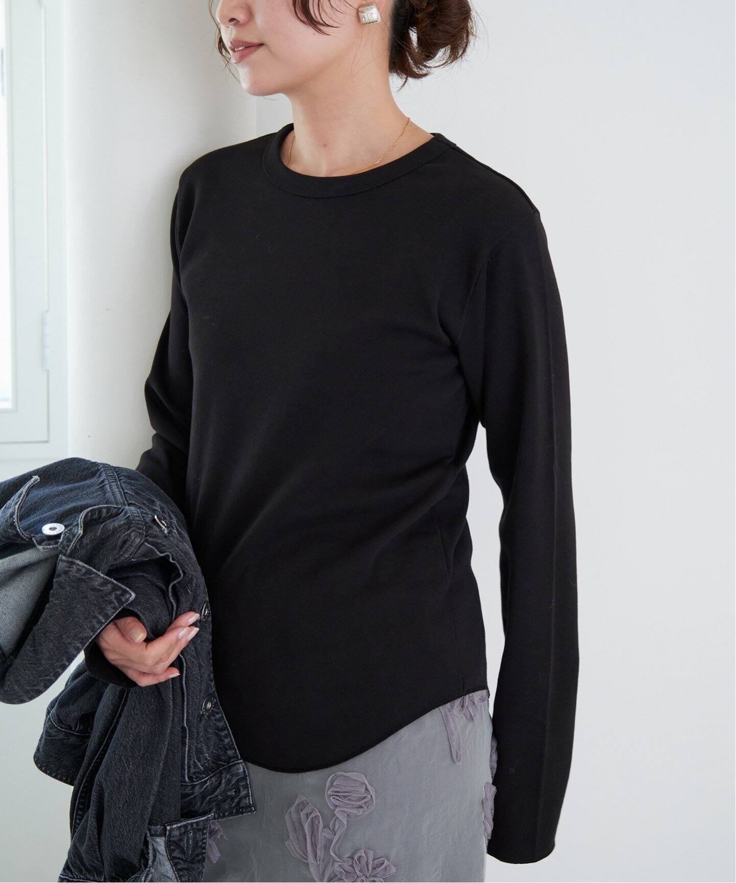 ハイゲージリブプルオーバー（Tシャツ／カットソー）｜IENA（イエナ