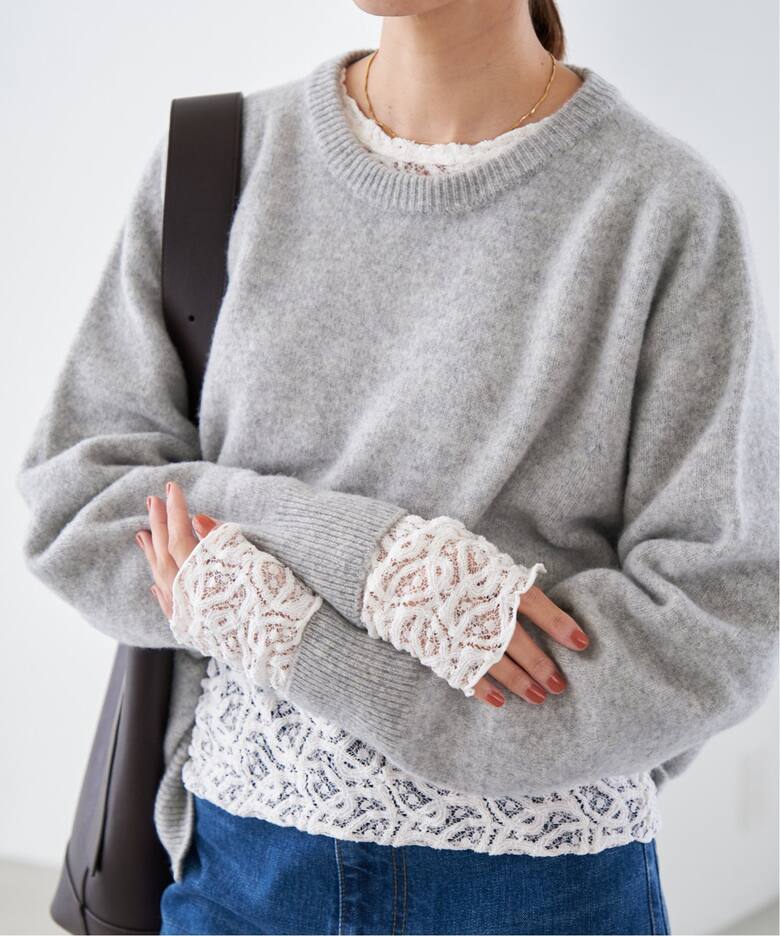 追加3》ペイズリー ストレッチレースプルオーバー（Tシャツ  