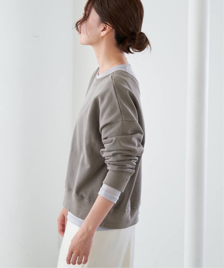 ピグメントスウェットプルオーバー（スウェット）｜IENA（イエナ）の  