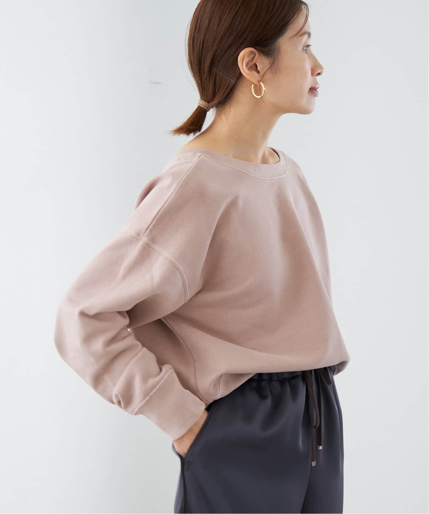 追加》ピグメントスウェットプルオーバー（スウェット）｜IENA