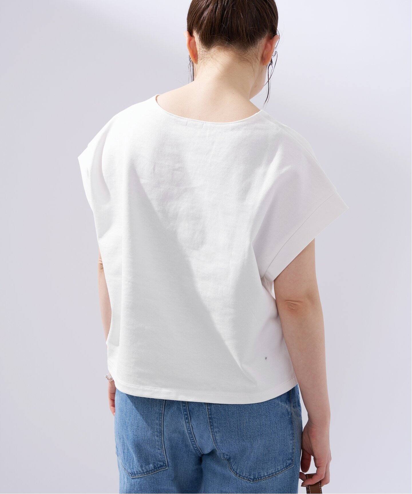 ハード裏毛クロップドトップス（Tシャツ／カットソー）｜IENA（イエナ