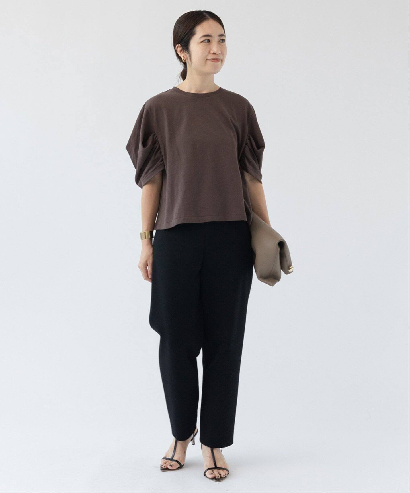 ボリュームスリーブTシャツ（Tシャツ／カットソー）｜IENA（イエナ）の