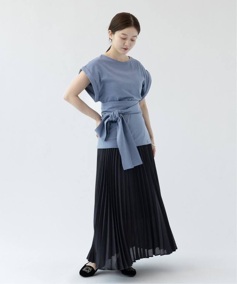 ベルト付きシェイププルオーバー（Tシャツ／カットソー）｜IENA  