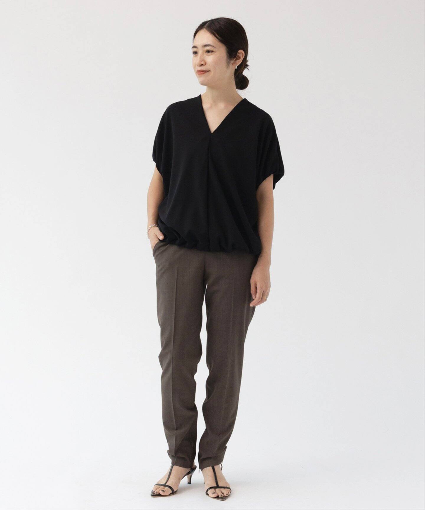 CARREMANジョーゼットプルオーバー（Tシャツ／カットソー）｜IENA 