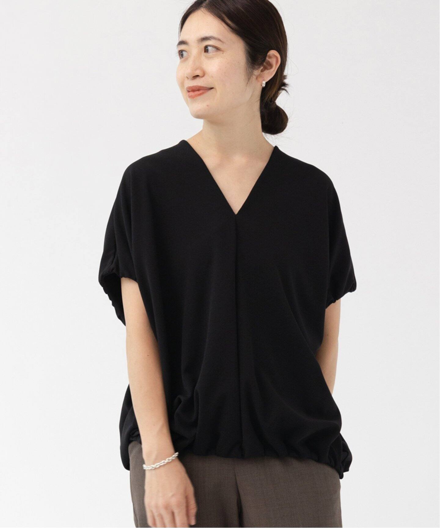CARREMANジョーゼットプルオーバー（Tシャツ／カットソー）｜IENA 