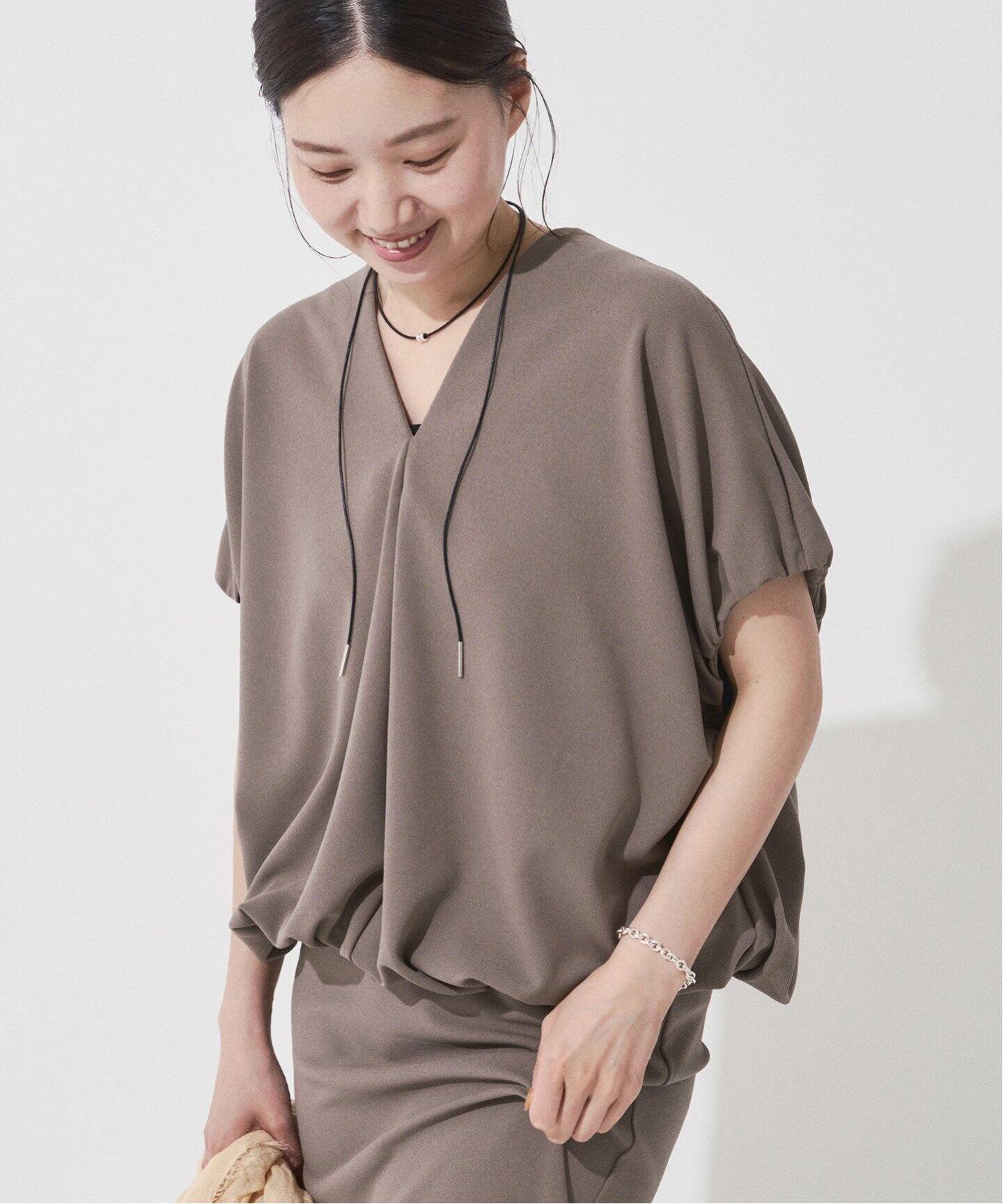 CARREMANジョーゼットプルオーバー（Tシャツ／カットソー）｜IENA 