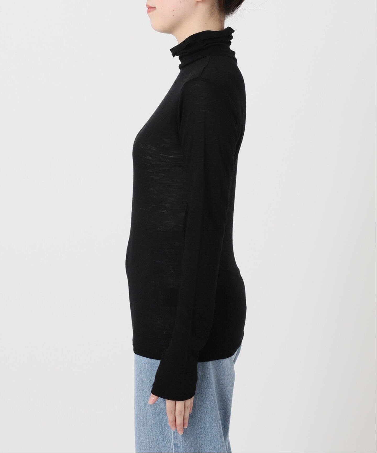 Super120sウールタートルプルオーバー（Tシャツ／カットソー）｜IENA