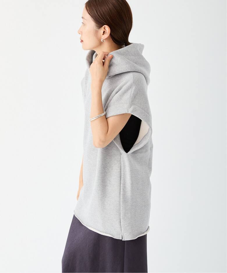 ノースリーブ フードパーカー（Tシャツ／カットソー）｜IENA（イエナ 