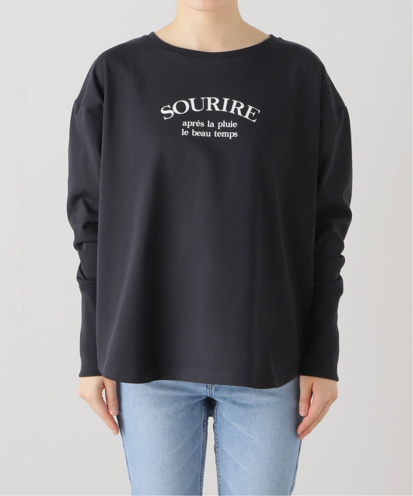ロゴドルマンロングスリーブTシャツ（Tシャツ／カットソー）｜IENA 