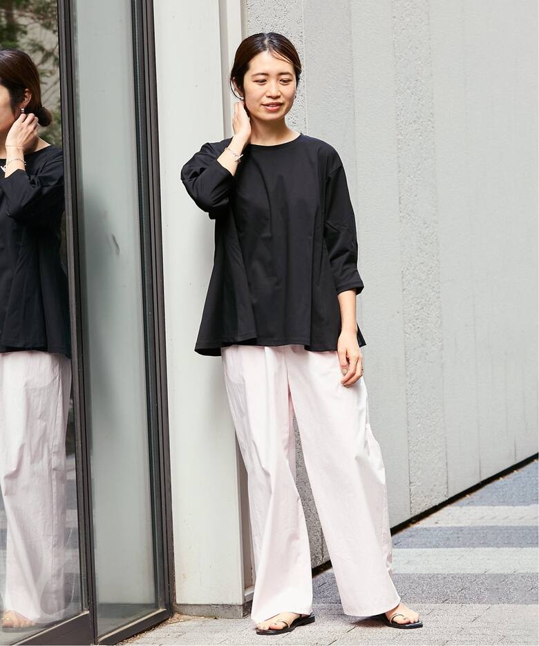 裾フレア 半袖 プルオーバー 130 やりきれな 