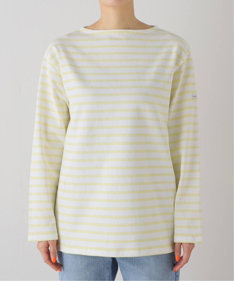 SAINT JAMES/セントジェームス】OUESSANT / ウェッソン ボーダー（T  