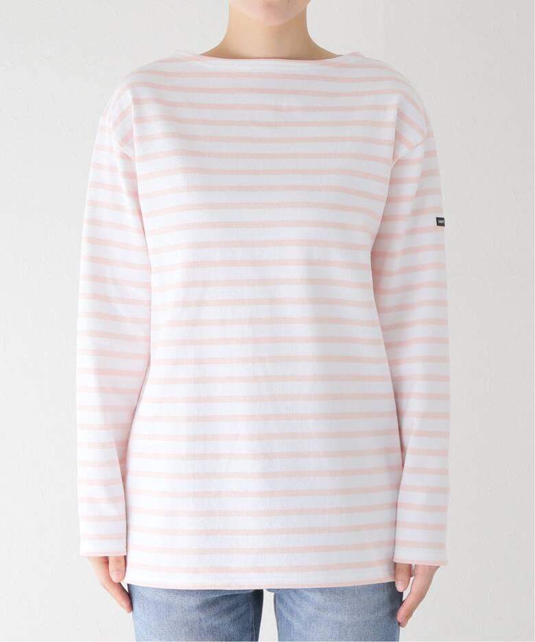 SAINT JAMES/セントジェームス】OUESSANT / ウェッソン ボーダー（T  