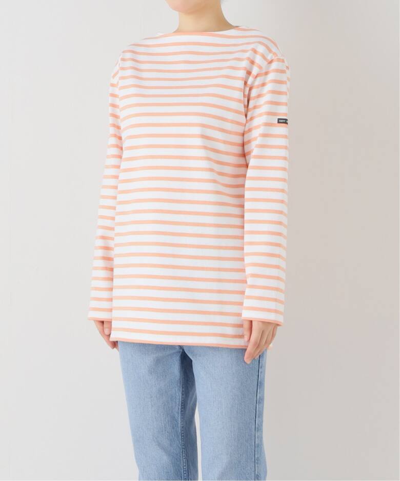 SAINT JAMES/セントジェームス】OUESSANT / ウェッソン ボーダー（T  