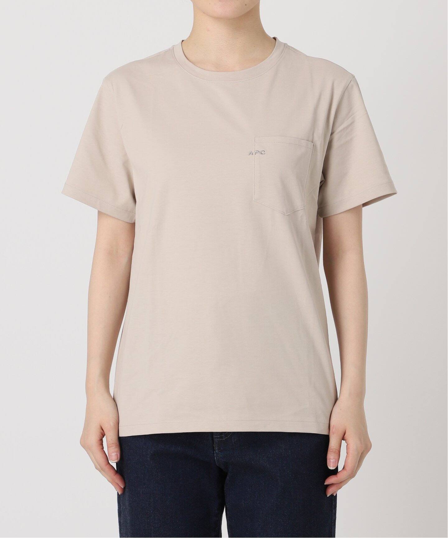 A.P.C./アー・ペー・セー T-SHIRT POCKET emb 25082192703（Tシャツ  
