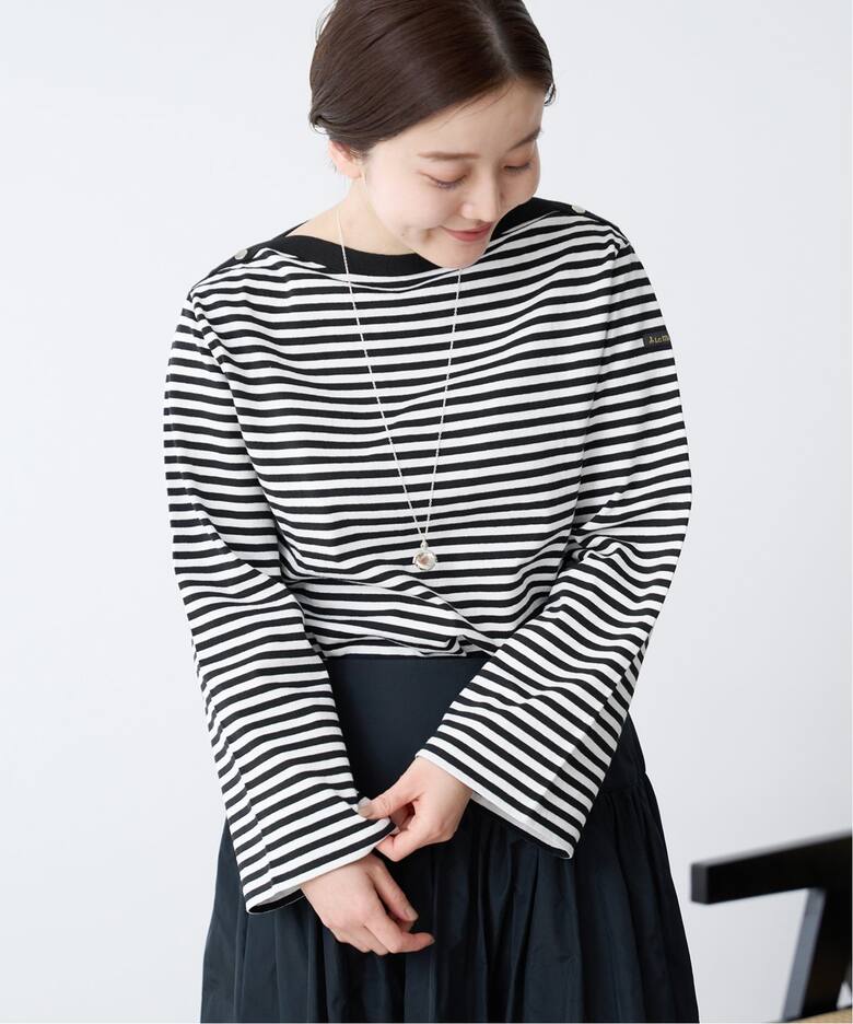 Le minor/ルミノア 】PATRICIA バスクシャツ 20X13304（Tシャツ 