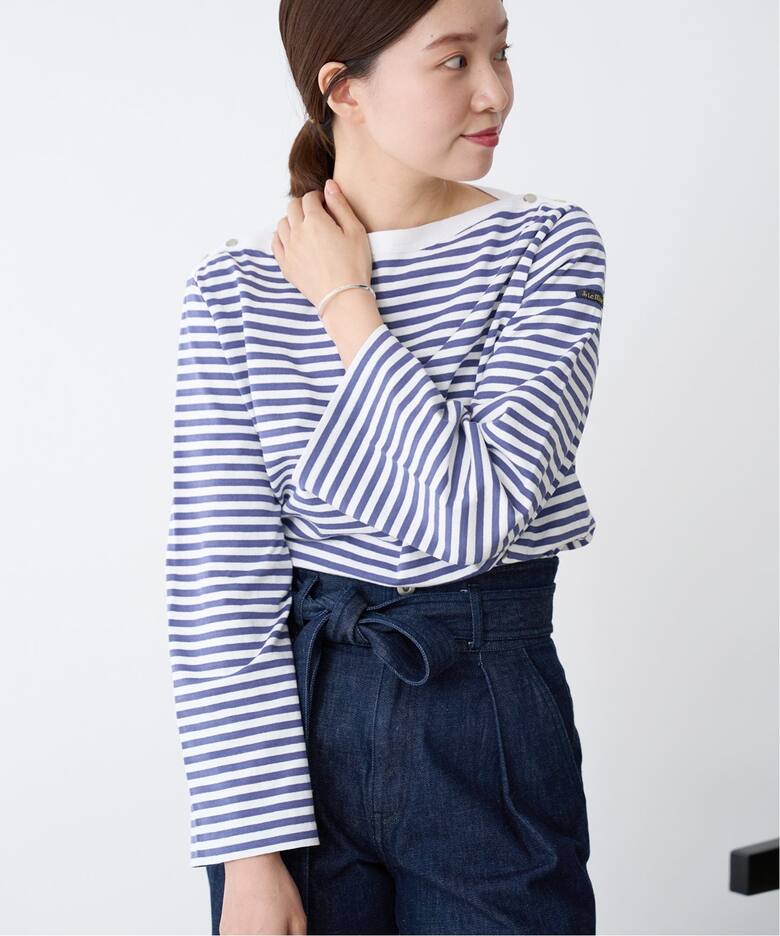 Le minor/ルミノア 】PATRICIA バスクシャツ 20X13304（Tシャツ 