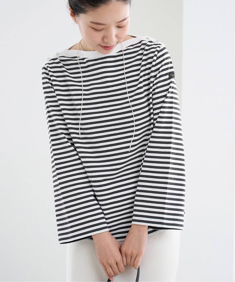 Le minor/ルミノア 】PATRICIA バスクシャツ 20X13304（Tシャツ 