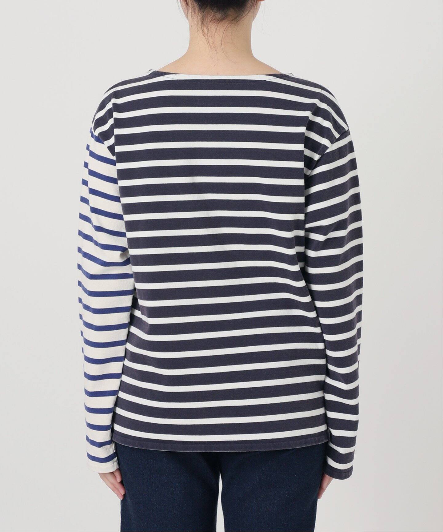 CURRENTAGE/カレンテージ】ボーダーカットソー（Tシャツ／カットソー 