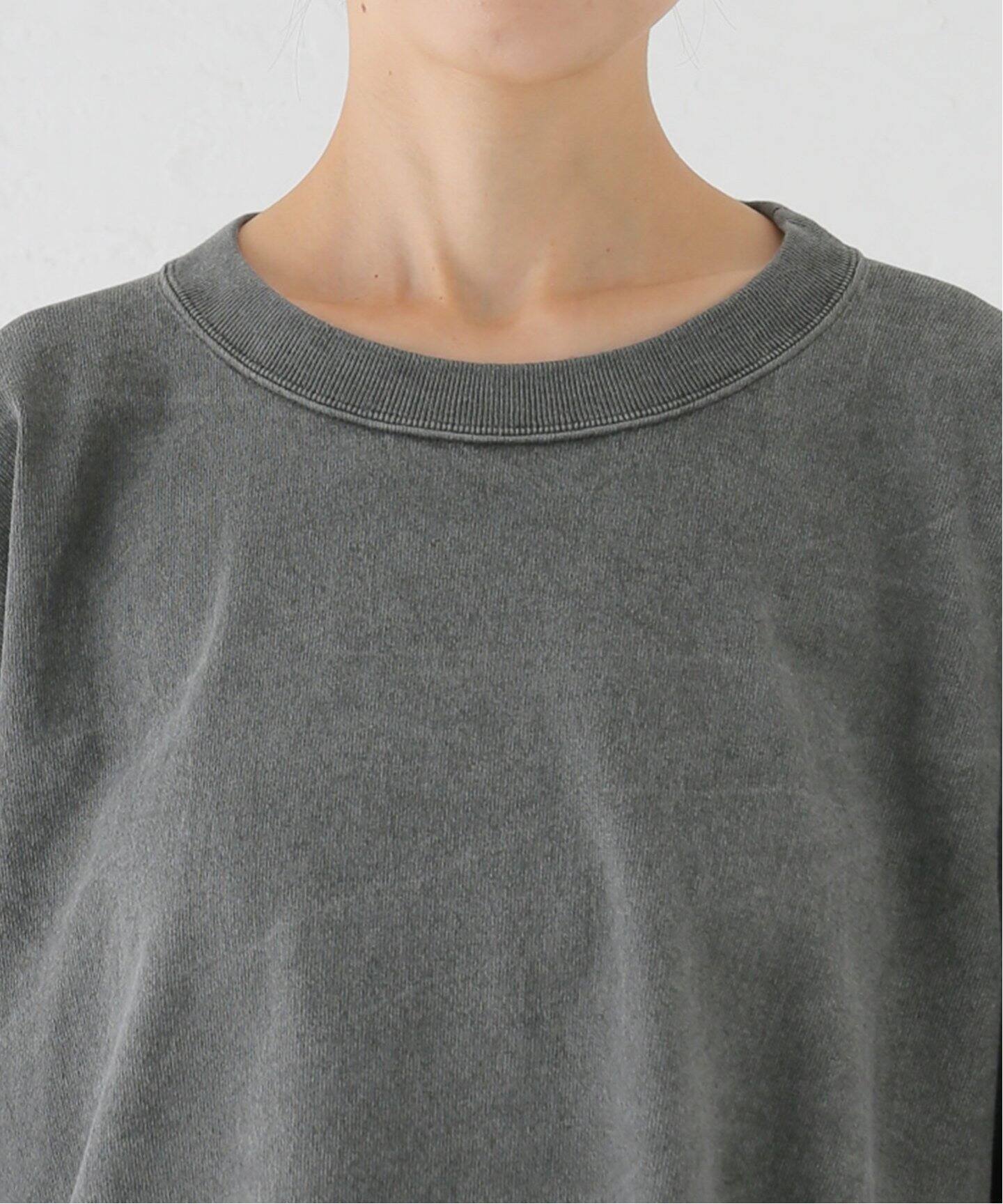 YLEVE/イレーヴ OPEN END COTTON PIGMENT DYE/PO プルオーバー 